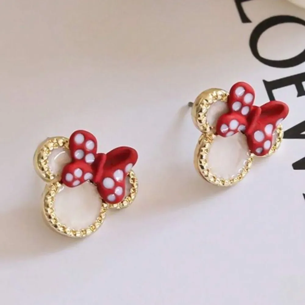 3for$20  Cartoon Earring Cute Silver Pin Earring